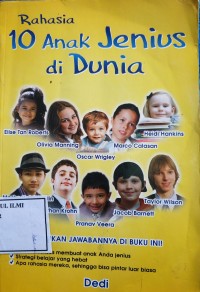 Rahasia 10 anak jenius di dunia