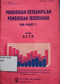 Pendidikan  keterampilan pembukuan sederhana