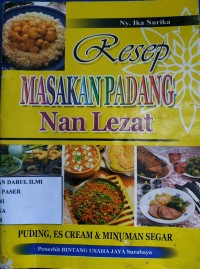 Resep masakan padang nan lezat