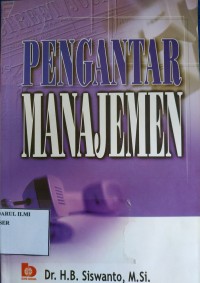 Pengantar Manajemen