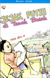 Jejak putih di tanah basah
