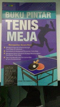 BUKU PINTAR TENIS MEJA