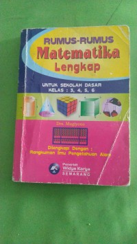 RUMUS-RUMUS Matematika Lengkap