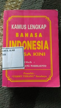 KAMUS LENGKAP BAHASA INDONESIA MASA KINI