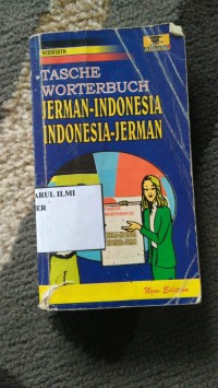 TASCHE WORTERBUCH INDONESIA-JERMAN