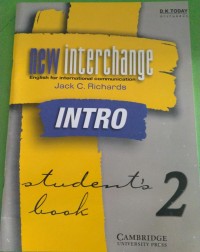 new interchange Intro 2