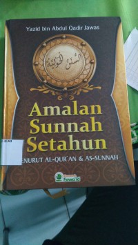 Amalan Sunnah Setahun