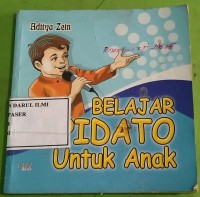 Belajar pidato untuk anak