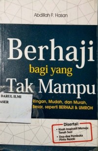 Berhaji Bagi yang Tak Mampu