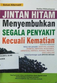 Jintan hitam menyembuhkan segala penyakit kecuali kematian