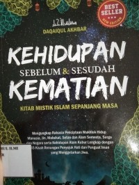 Kehidupan sebelum & sesudah kematian