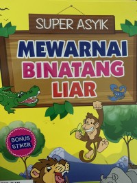 Super asyik : Mewarnai binatang liar