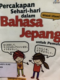 Percakapan sehari-hari bahasa jepang