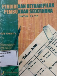 Pendidikan ketrampilan pembukuan sederhana