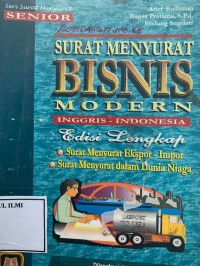 Surat menyurat bisnis modern inggris-indonesia