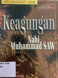Keagungan Nabi Muhammad SAW
