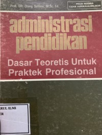Administrasi pendidikan