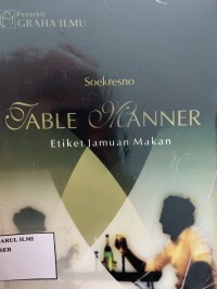 Table manner etiket jamuan makan