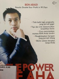 The power of AHA ;Dapatkan aha dalam 12menit