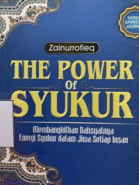 The power of syukur