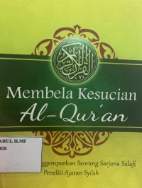 Membela kesucian Al-Qur'an