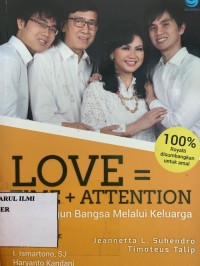 Love =time + attention
