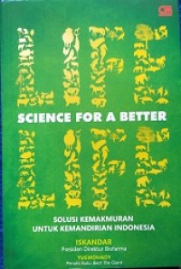 Science for a better